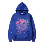 555555 Young Thug Hoodie Blue